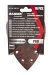 Raider Power Tools Set 10 foi abrazive perforate Velcro 150х150x100 mm P 60 HardWork ToolsRange (180736) Cheie imbus