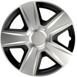 Automax Set 4 capace roti 14 inch Esprit DC, negru argintiu, ABS rezistent (V7732)