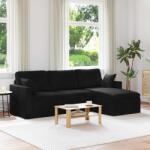 vidaXL Canapea Negru GartenMobel Dekor (42024473) Canapea