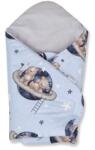 Klups Patura de înfasat pentru bebelusi Klups Teddy Bear, 75x75 cm, bumbac (86908)