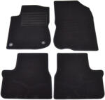  Covorase mocheta Peugeot 208 3/5 usi 2012-prezent negre, set 4 piese (840048BLACK)