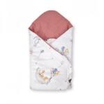 Klups Patura de infasat pentru bebelusi Klups Dream World 75x75 cm, bumbac (00086544)