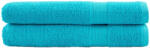 vidaXL Prosoape premium SOLUND 2 buc. turcoaz 100x200 cm 600 gsm GartenMobel Dekor (137461) Prosop