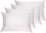 Somnart Set 4 perne matlasate Somnart 50x70 cm, microfibra cu fibre de carbon (2940)