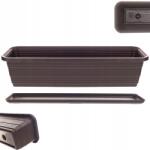 Kadax Erkély Virágtartó Doboz Virágtartó 60cm Mokka Állvány (K10004)