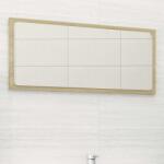 vidaXL Oglinda de baie, stejar Sonoma, 80x1, 5x37 cm, PAL GartenMobel Dekor (804617)