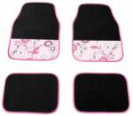 Carpoint Covorase auto din mocheta Pink Flower, set 4 piese, Carpoint (CAR0318161)