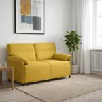 vidaXL Canapea 100% poliester, cadru din metal, MDF, placaj GartenMobel Dekor (42033907) Canapea