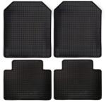 Cridem Covorase auto universale din cauciuc, negre, set 4 piese Cridem (US1002007RT)