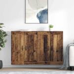 vidaXL Cabinet suspendat Pe perete 2 pcs Lemn vechi 69, 5 x 34 x 90 cm GartenMobel Dekor (3415558) Comoda
