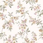 vidaXL Tapet „Blooming Garden 6 Flowers, roz si bej GartenMobel Dekor (444810)