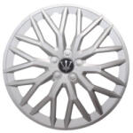  Set 4 capace roti EVO argintii 14 inch, pentru jante din otel (WF0-3SL-14) (280923-8)