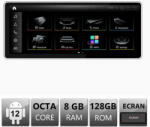 Edotec Navigatie Audi A6 C6 MMI 3G 2009-2010 Android 8+128GB, ecran 12.3 inch (AD-A6-05+EDT-3G-12.3-8+128)