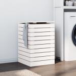vidaXL Cos de rufe, alb, 44x44x66 cm, lemn masiv de pin GartenMobel Dekor (832318)