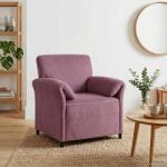 vidaXL Sofa cu un loc Violet 88 x 83 x 95 cm Catifea GartenMobel Dekor (42033938) Canapea