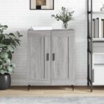 vidaXL Servanta, gri sonoma, 69, 5x34x90 cm, lemn compozit GartenMobel Dekor (830218) Comoda