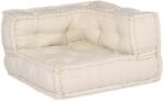 vidaXL Canapea Modulara 2 pcs Crem 140 x 70 x 56 cm tesatura GartenMobel Dekor (3315061)