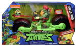 Mattel Vehicul Testoasele Ninja cu figurina Raphael si lansator de proiectile (TMNT82480_82484) Figurina