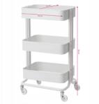 Activ Kozmetikai asztal HS-05 fehér (5906717426063)