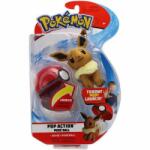 Mattel Figurina Pokemon Eevee cu Bila Lansatoare, articulata, 4+ ani (POKE95090_95091) Figurina