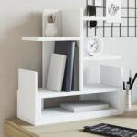 vidaXL Organizator de birou, alb, 49x20x52, 5 cm, lemn prelucrat GartenMobel Dekor (848073)