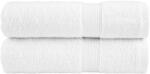 vidaXL Prosoape de dus premium, SOLUND 2 buc alb 70x140cm 600 gsm GartenMobel Dekor (137128) Prosop