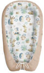 Klups Cuib bebe Klups Forest World cu plapuma si perna, satin 100% bumbac (00081580)
