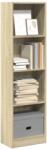 vidaXL Biblioteca, stejar sonoma, 40x24x143 cm, lemn prelucrat GartenMobel Dekor (857785) Biblioteca