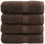 vidaXL Prosoape oaspeti premium SOLUND, 4 buc. maro 30x50cm 600gsm GartenMobel Dekor (137231) Prosop