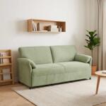 vidaXL Sofa cu 3 locuri Verde deschis 198 x 83 x 95 cm Catifea GartenMobel Dekor (42033970) Canapea
