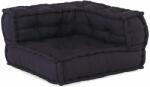 vidaXL Fotolii puf modulare, 3 buc. , antracit, textil GartenMobel Dekor (3315067)
