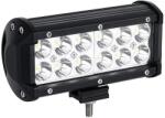Techstar Bara Proiectoare LED Auto Offroad Techstar® PNG1, 36W, 12V-24V, 6000 K, 3500 Lumeni, IP 67, 17 Cm, Flood Beam 60° Cu Leduri CREE XBD, Negru (SKU2965)