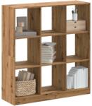 vidaXL Biblioteca, stejar artizanal, 102x32x108 cm, lemn prelucrat GartenMobel Dekor (3307845) Biblioteca