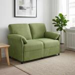 vidaXL Canapea cu 2 locuri Verde deschis 138 x 83 x 95 cm Catifea GartenMobel Dekor (42033942) Canapea