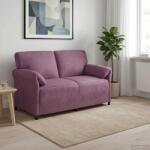 vidaXL Canapea cu 2 locuri Violet 158 x 83 x 95 cm Catifea GartenMobel Dekor (42033966) Canapea