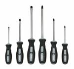 LAMPA Set surubelnite 6 piese Lampa din otel crom vanadiu, maner ergonomic (LAM59532) Surubelnita