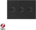 LIVOLO Modul intrerupator triplu cu touch Livolos, protocol ZigBee, standard Italian, Serie noua SmartElectro IntelligentHouse (C9-VL-FC3Z-3BP)