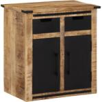 vidaXL Dulap cu 2 sertare, 55x35x60 cm, lemn masiv de mango GartenMobel Dekor (374060) Comoda