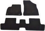 RapidAuto Covorase mocheta Peugeot 3008 2009- negre, 3 piese, RapidAuto (840049BLACK)