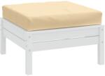 vidaXL Perna de paleti, melanj bej, 60x60x10 cm, material textil GartenMobel Dekor (4002666)