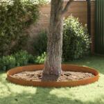 vidaXL Imprejmuire pentru gazon 4 pcs Ruginit 450 x 20 cm GartenMobel Dekor (868033)