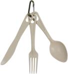 Fox Outdoor Tacamuri camping din bambus, set 3 piese cu carabina, 17 cm, Fox Outdoor (33536) Tacam