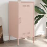vidaXL Dulap, roz, 36x39x79 cm, otel laminat la rece GartenMobel Dekor (843014) Comoda