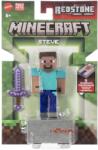 Mattel Figurina Minecraft Steve 8 cm articulata cu accesoriu Build A Portal (MTGTP08_JJR85) Figurina
