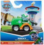 Spin Master Patrula Catelusilor Pup Squad Racers vehicul cu figurina Rocky (6070433_20148849) - eurostoc