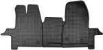 RapidAuto Set covorase auto din cauciuc Ford Transit/Custom Tourneo 3 locuri negre (RMCIKFOR00025)