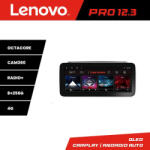 Lenovo Navigatie Lenovo PRO 12.3 QLED 8+256GB 4G pentru Skoda Rapid si Seat Toledo (KIT-rapid+PRO-12.3-8+256_v1)