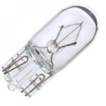  Set 10 becuri pozitie auto T10 12V 5W alb clar, tip W5W, ART (030317-3)
