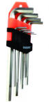 Gadget Chei imbus extra lungi "L" 1.5-10mm set 9pcs CR-V GD HardWork ToolsRange (390156) Cheie imbus