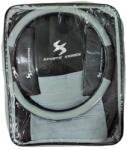 Top Gatex Set huse scaun auto Sport Series 13 piese, negru/gri, universale (CER400604)